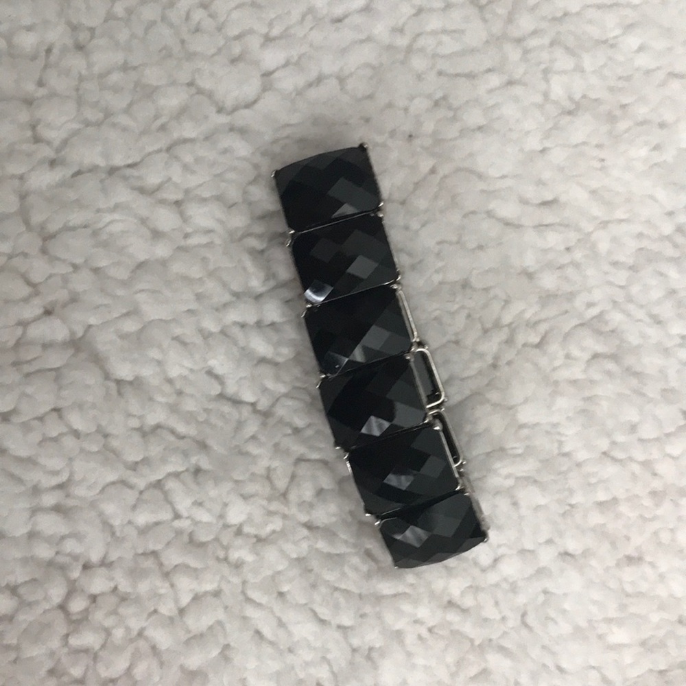 Black stone bracelet